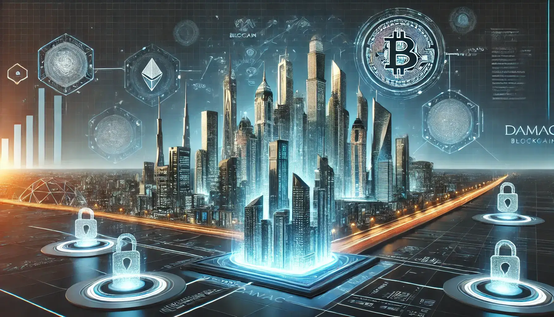 Visual of DAMAC Blockchain Collaboration — Tokenizing Middle East Real Estate with MANTRA