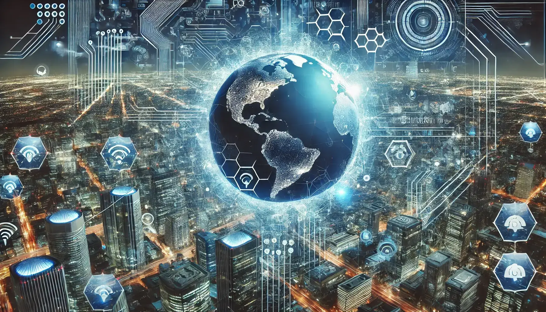 Modern Dubai Skyline — Smart City and Tech Innovation Landscape