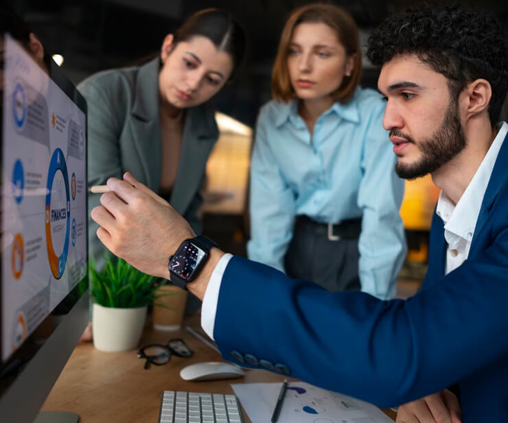 Marketing Team Strategy Session at Zorro AE – MENA Specialists in Performance Campaigns