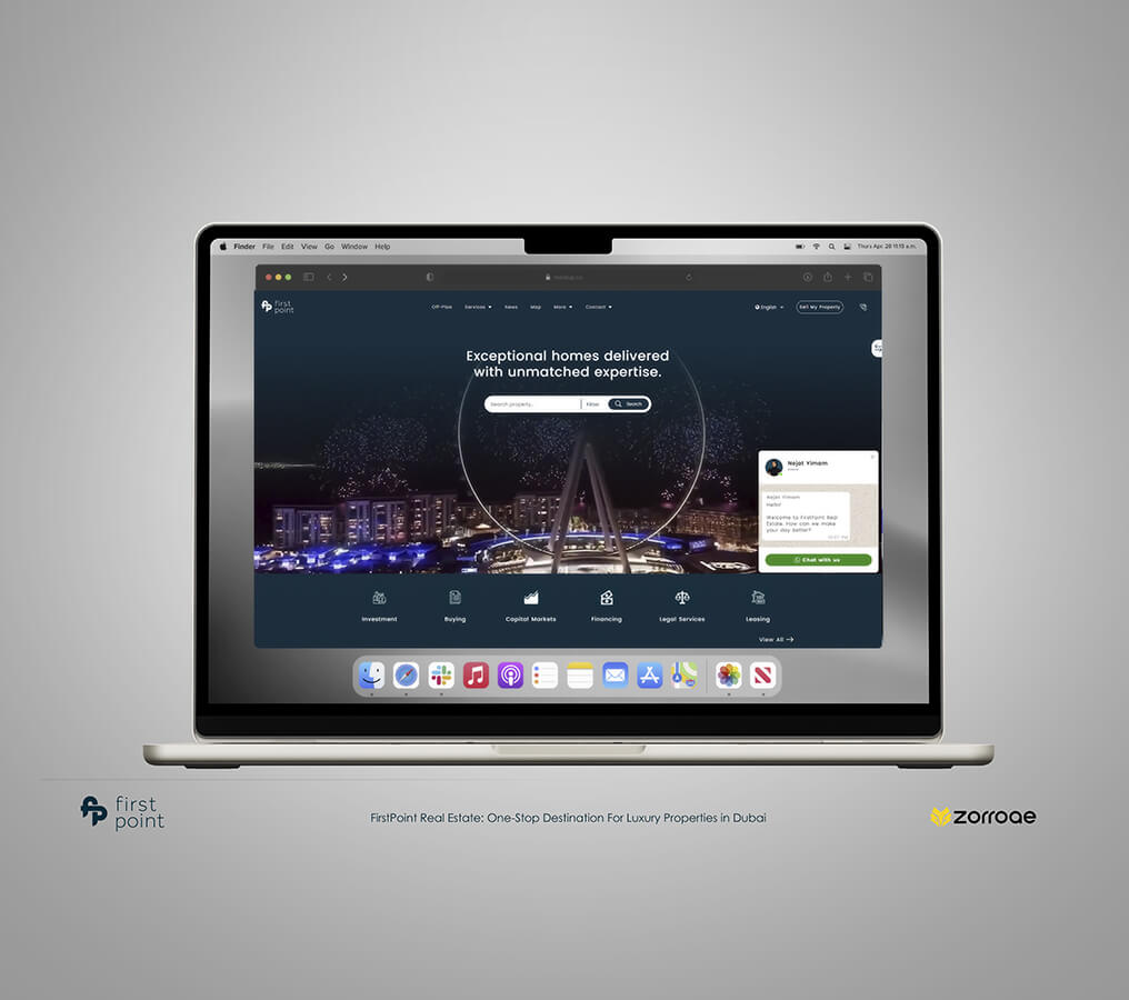 The First Point CRM SaaS Portal - Real Estate Digital Transformation by Zorro