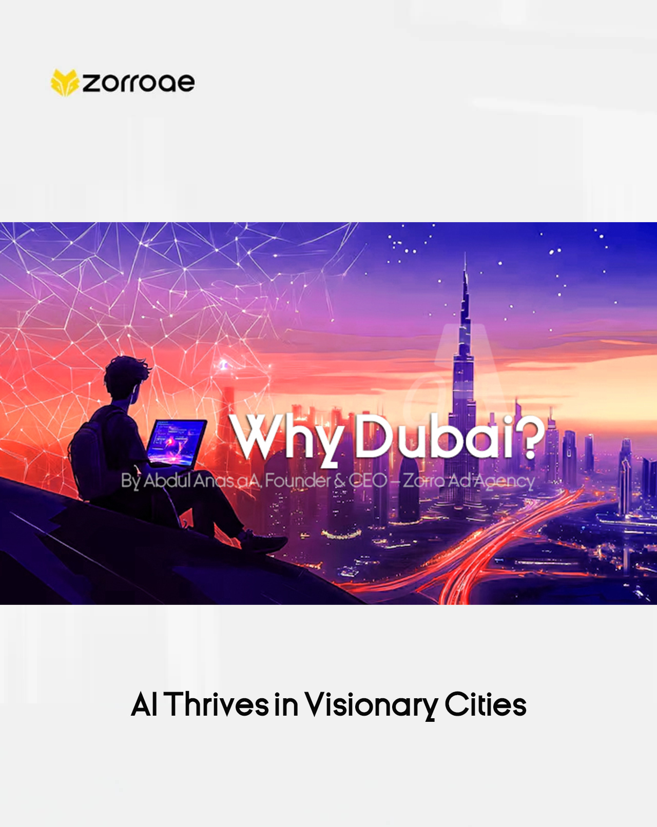 AI-powered digital branding strategy in Dubai by Zorro Ad Agency