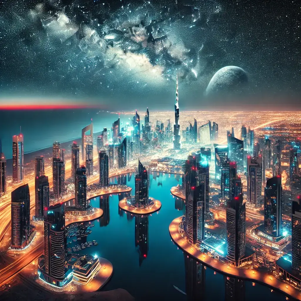 Dubai Skyline - Symbol of UAE’s Progress, Innovation, and Modern Governance