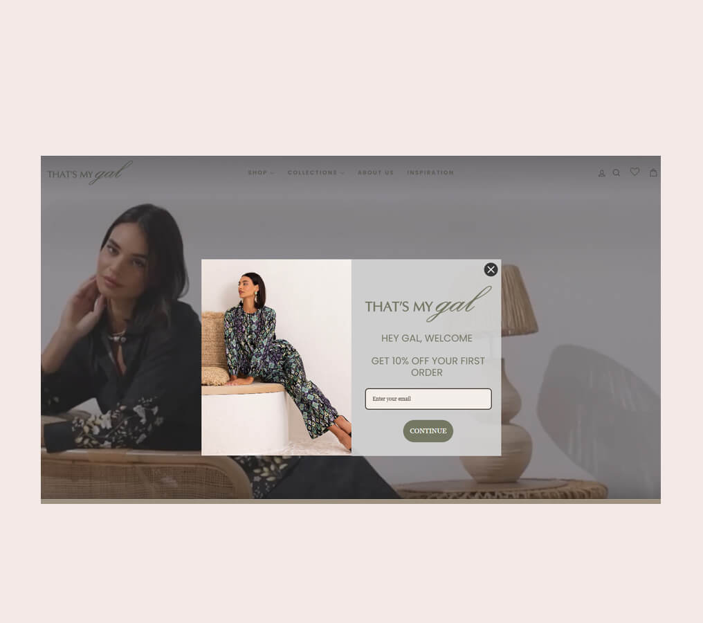 ThatsMyGal Fashion eCommerce App - Influencer-Driven Shopping UX by Zorro